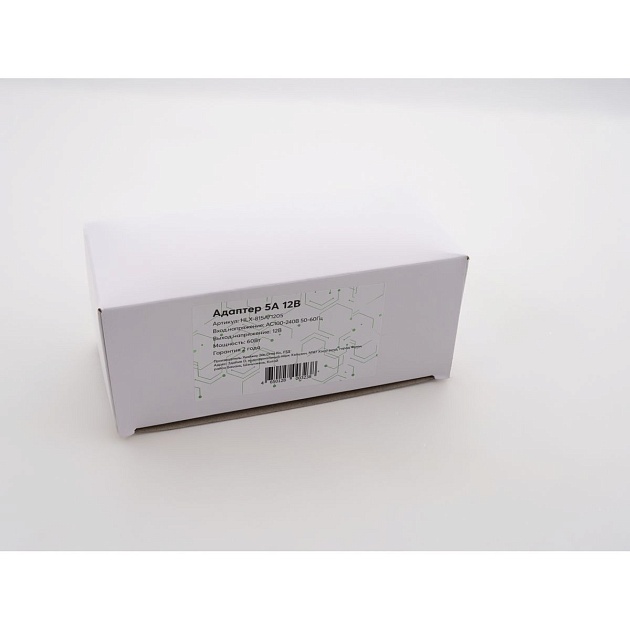 Адаптер LEDS POWER 5А 12В (60Вт) 003238 изображение 3 Адаптер LEDS POWER 5А 12В (60Вт) 003238 Фото № 3