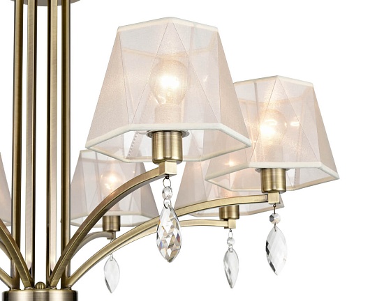 Потолочная люстра Vele Luce Sinfonia VL4184L08 изображение 3 Потолочная люстра Vele Luce Sinfonia VL4184L08 Фото № 3