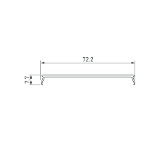 Рассеиватель Arlight W70-S-2500 Opal 041884 1