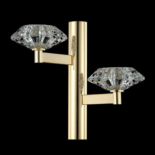Бра Crystal Lux Rebeca AP2 Gold Фото № 2