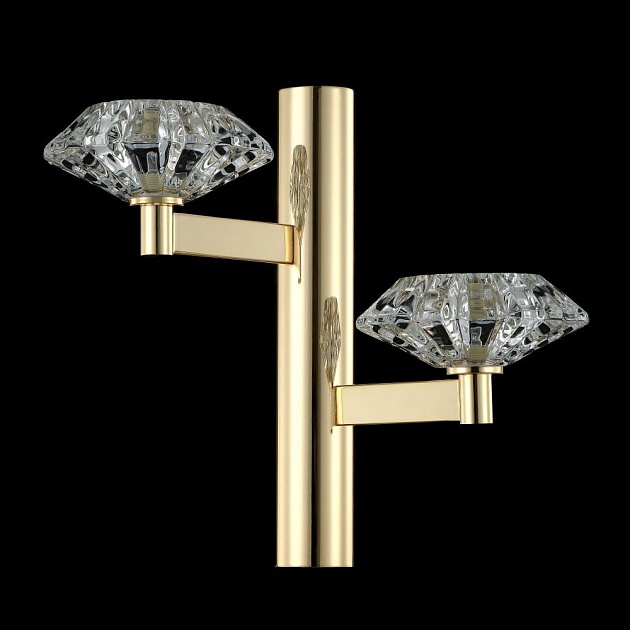 Бра Crystal Lux Rebeca AP2 Gold фото 2