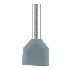 Наконечник штыревой втулочный изолированный НШВИ(2) 0,75-10 LD406-7510 50384 2