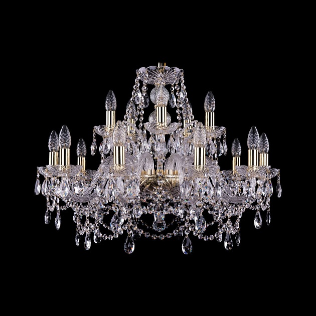 Подвесная люстра Bohemia Ivele 1411/10+5/240 G Фото № 1