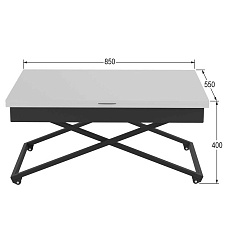 Стол-трансформер Мебелик Андрэ 007799 2