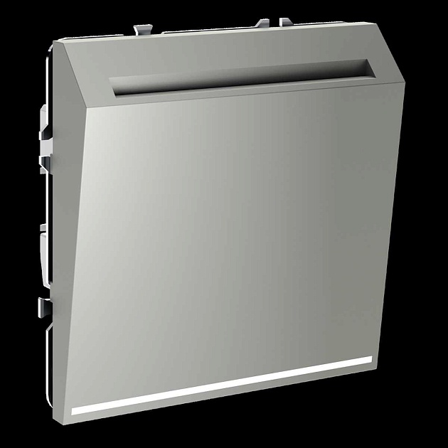 Выключатель встраиваемый S70 карточный 16А, (сталь) Voltum VLS010705 изображение 7 Выключатель встраиваемый S70 карточный 16А, (сталь) Voltum VLS010705 Фото № 7