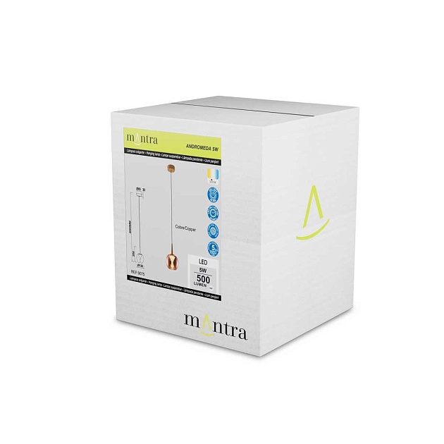 Подвесной светильник Mantra ANDROMEDA 9075 изображение 5 Подвесной светильник Mantra ANDROMEDA 9075 Фото № 5