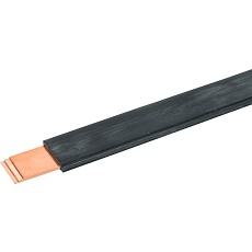 Шина медная гибкая изолированная ШМГ 4x(80x1мм) 2м IEK YBF10-04-080-01