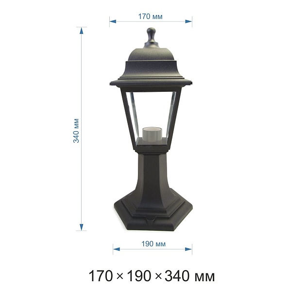 Уличный светильник Apeyron Оскар 11-12чер изображение 2 Уличный светильник Apeyron Оскар 11-12чер Фото № 2