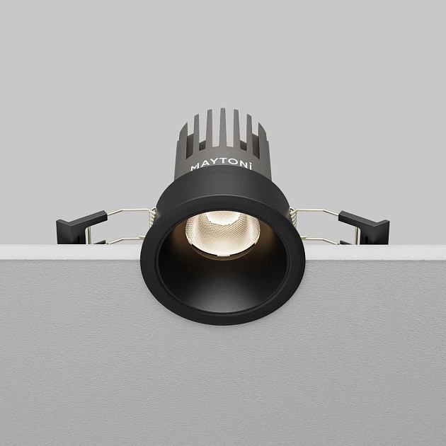 Встраиваемый светильник Maytoni Technical DL123-10W-4K-B изображение 7 Встраиваемый светильник Maytoni Technical DL123-10W-4K-B Фото № 7