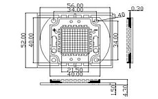 Светодиод Arlight ARPL-80W-EPA-5060-DW 018433 1