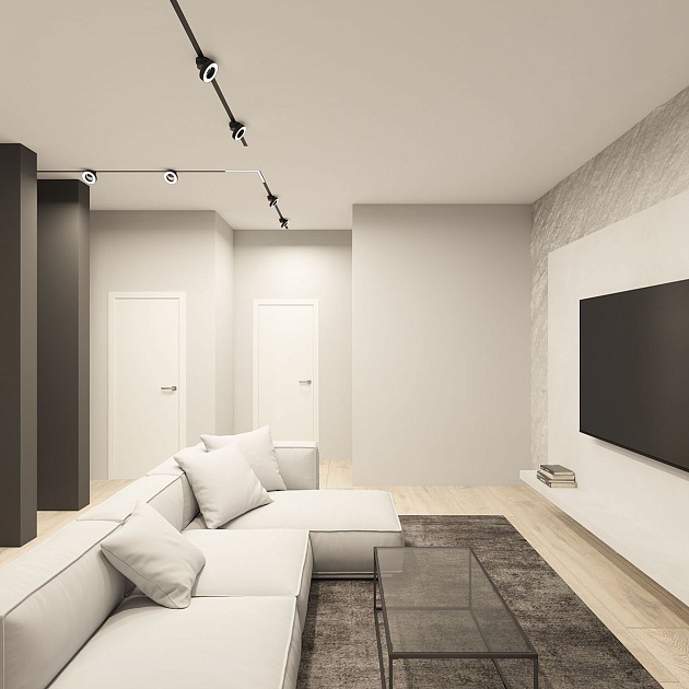 Трековый светодиодный светильник Denkirs Smart Linear DK8027-BK Фото № 7