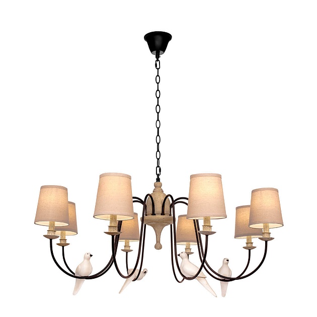 Подвесная люстра Loft IT Birds Loft1029A-8 изображение 1 Подвесная люстра Loft IT Birds Loft1029A-8 Фото № 1