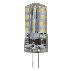 Лампа светодиодная ЭРА G4 3W 2700K прозрачная LED JC-3W-12V-827-G4 Б0033193