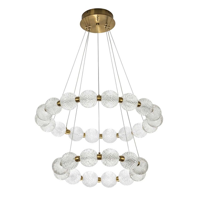 Подвесная светодиодная люстра Modelux Modestyle MS.8014.600.400 AB Фото № 1