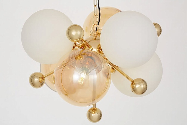 Подвесная люстра Lumina Deco Afrodis LDP 1138-6 GD Фото № 3