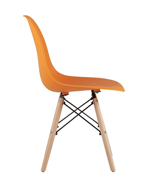 Комплект стульев Stool Group Style DSW оранжевый x4 УТ000003482 фото 3