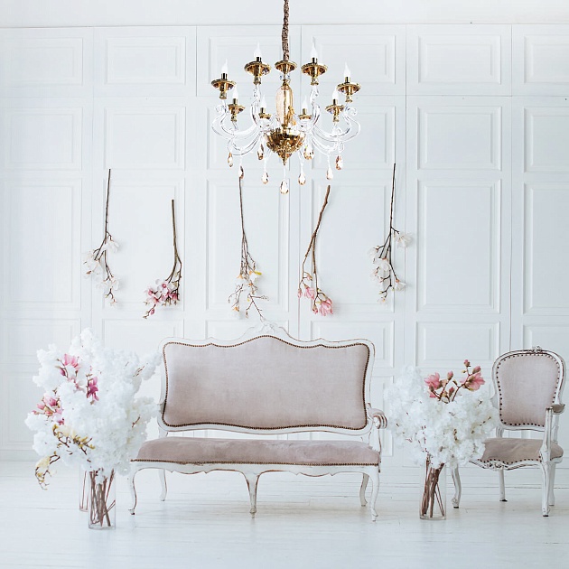 Подвесная люстра Divinare Simona 5125/07 LM-8 Фото № 8