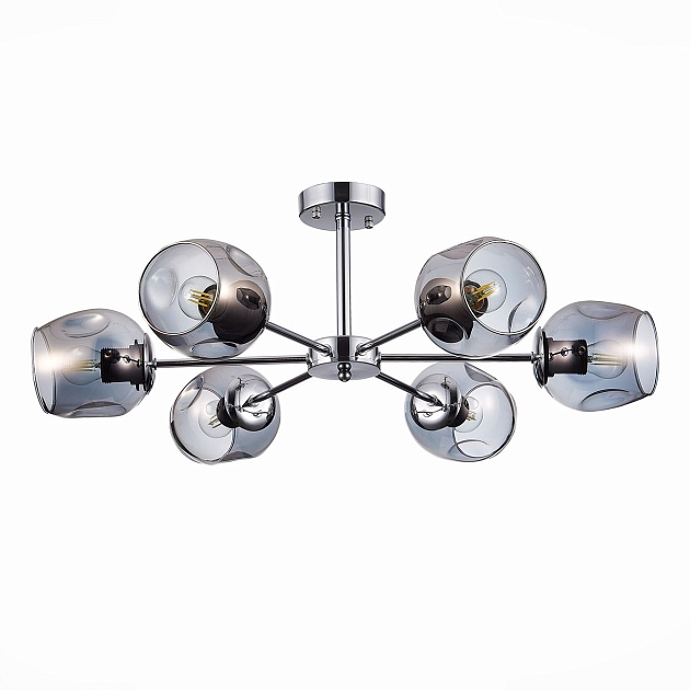 Потолочная люстра Evoluce Pallo SLE155402-06 изображение 1 Потолочная люстра Evoluce Pallo SLE155402-06 Фото № 1