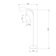 Торшер TK Lighting 3082 Wire Colour 1