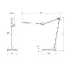 Настольная лампа Elektrostandard Great TL70240 a065289 1