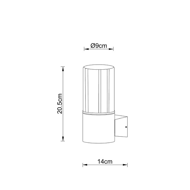 Уличный настенный светильник Arte Lamp Seginus A6515AL-1BK изображение 2 Уличный настенный светильник Arte Lamp Seginus A6515AL-1BK Фото № 2