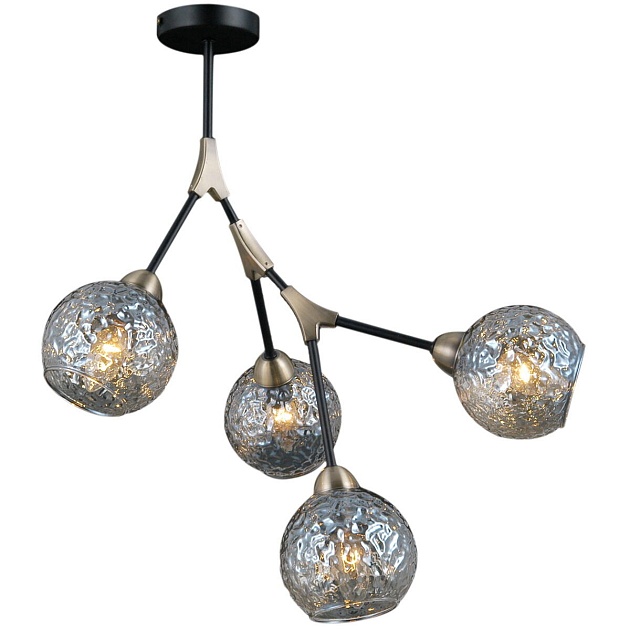 Подвесная люстра Illumico IL0263-4PSQ-79 BK AB Фото № 1