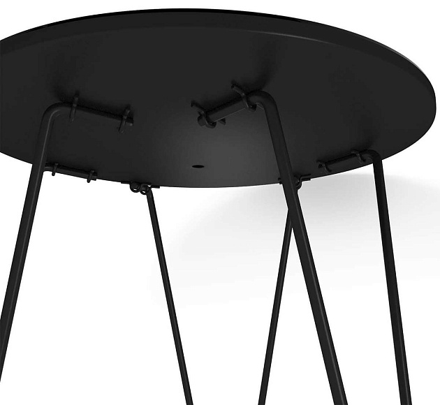 Журнальный стол Sheffilton SHT-CT27 ночной цветок/черный муар 4007482108 Фото № 2