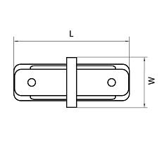 Коннектор прямой Lightstar Barra 502109 1