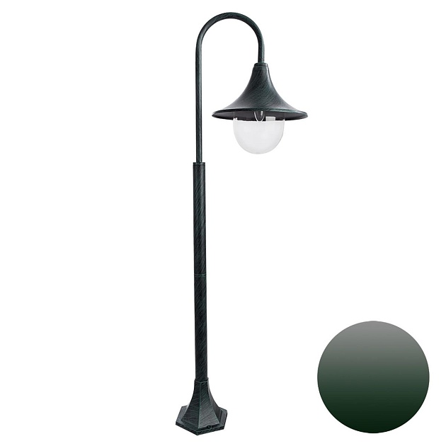 Уличный светодиодный светильник Arte Lamp Malaga A1086PA-1BGB изображение 1 Уличный светодиодный светильник Arte Lamp Malaga A1086PA-1BGB Фото № 1