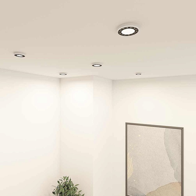 Встраиваемый светильник Denkirs DUAL DK2441-WB изображение 2 Встраиваемый светильник Denkirs DUAL DK2441-WB Фото № 2