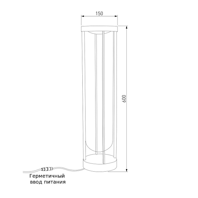 Уличный светодиодный светильник Elektrostandard Ritz 35183/F a068268 Фото № 2