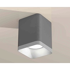 Комплект накладного светильника Ambrella light Techno Spot XS7814001 SGR/SWH серый песок/белый песок (C7814, N7701) 2