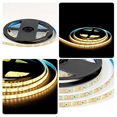 Светодиодная лента OGM 9,6W/m 120LED/m 2835SMD теплый белый 5M LSE-259 2