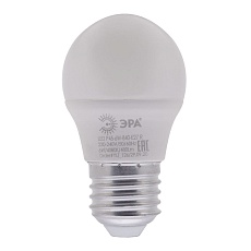 Лампа светодиодная ЭРА E27 6W 4000K матовая LED P45-6W-840-E27 R Б0049644 3