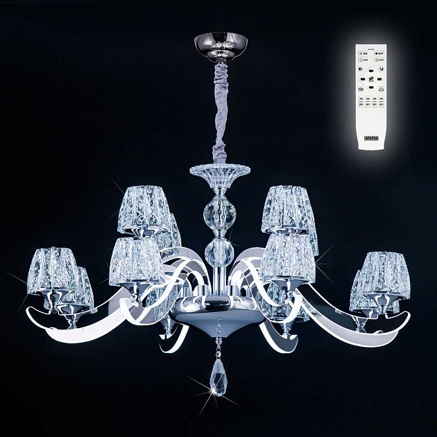 Подвесная светодиодная люстра Citilux Montserrat EL338P12 Фото № 1