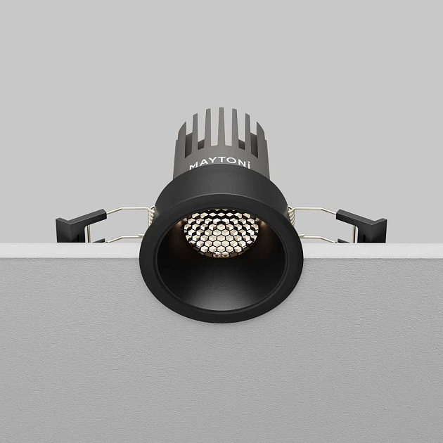 Встраиваемый светильник Maytoni Technical DL123-10W-4K-B изображение 6 Встраиваемый светильник Maytoni Technical DL123-10W-4K-B Фото № 6