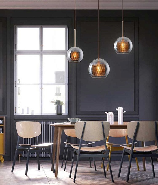 Подвесной светильник Imperium Loft Catch Smoky 186739-23 Фото № 7