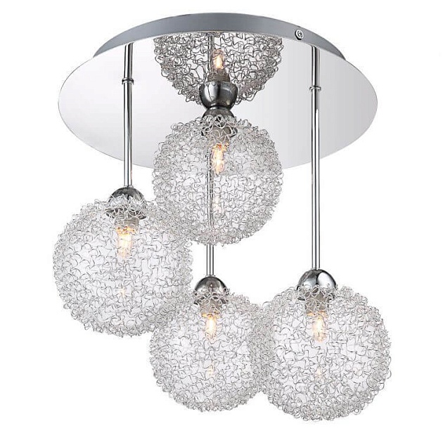 Потолочная люстра Globo New Design 5662-4D изображение 2 Потолочная люстра Globo New Design 5662-4D Фото № 2