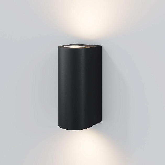 Уличный настенный светильник Maytoni Slat O044WL-02B Фото № 6