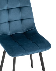 Кухонный стул Stool Group Chilly велюр сине-зеленый OS-2011 HLR-63 1