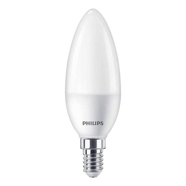 Лампа светодиодная Philips E14 7W 3000K матовая 929002972507 фото 