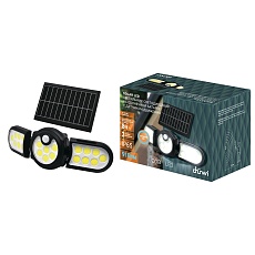 Архитектурный настенный светодиодный светильник Duwi Solar LED на солнеч. бат. с датчиком движ. 25019 7 1