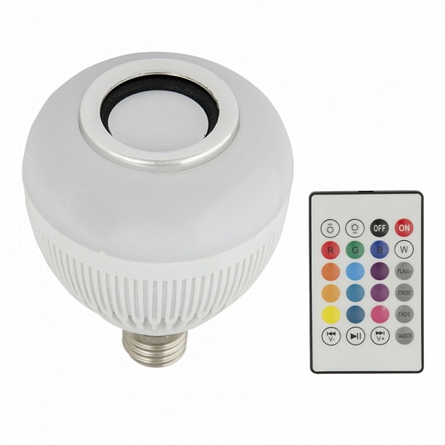 Светодиодный светильник-проектор Volpe Disko ULI-Q340 8W/RGB/E27 White UL-00007709 фото 