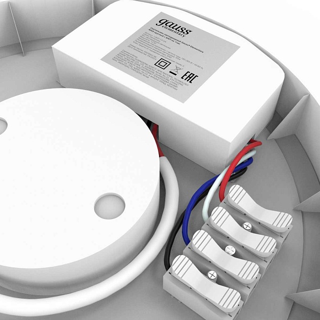 Потолочный светодиодный светильник Gauss Сауна 126411312 Фото № 6