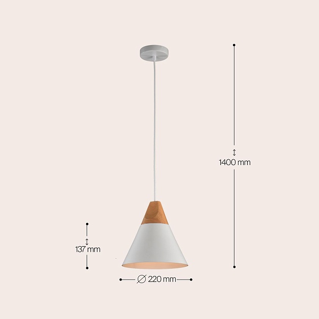 Подвесной светильник Maytoni Bicones P359-PL-01-W изображение 3 Подвесной светильник Maytoni Bicones P359-PL-01-W Фото № 3