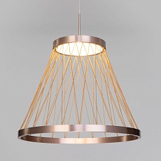 Подвесной светодиодный светильник Eurosvet Cesta 40016/1 LED коричневый 4