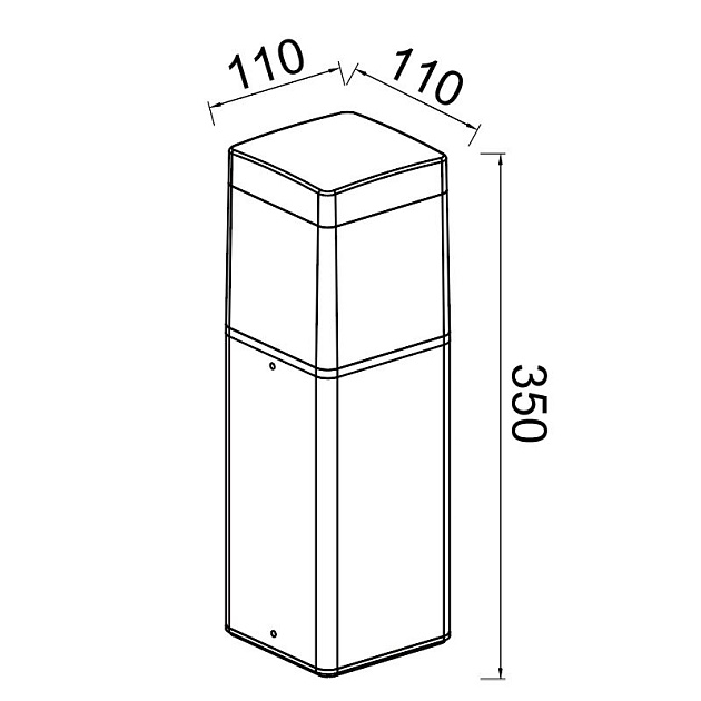Уличный светильник Mantra Chicago 8846 Фото № 2