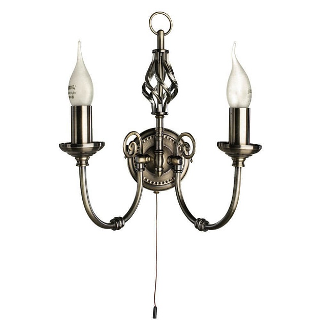 Бра Arte Lamp Zanzibar A8392AP-2AB Фото № 1