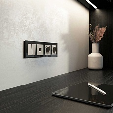 Розетка Ethernet RJ-45 (дымчатый) W1281004/ a069467 2