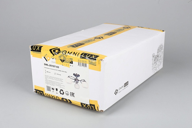 Потолочная люстра Omnilux Casoria OML-25107-03 изображение 8 Потолочная люстра Omnilux Casoria OML-25107-03 Фото № 8